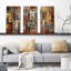 «Tile Art No.1 2013» par Mark Lawrence - ensemble de 3 impressions sur toile tendue-669772435