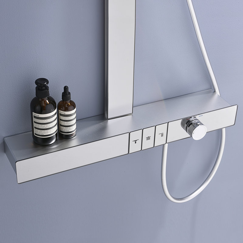 Système de douche complet thermostatique Lefton