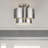 Acklin 2 Light Brushed Nickel Medium Semi-flush-135025496-135025478