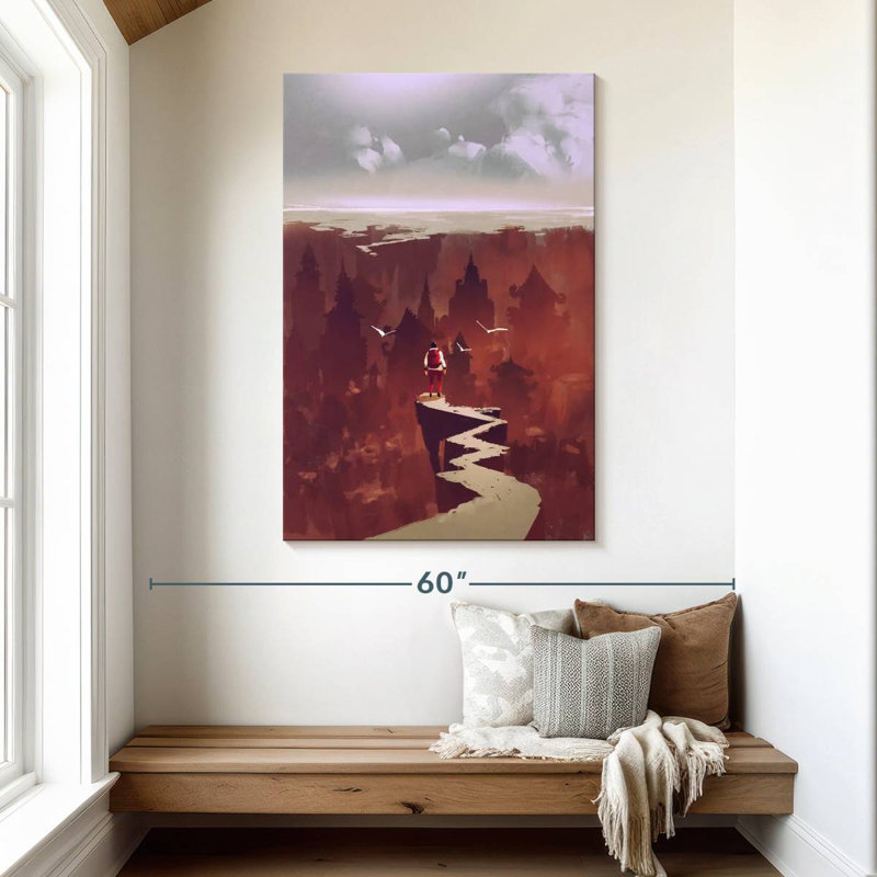 Kelan End Of The Journey, 48" H x 32" W