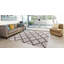 Tapis beige à poils longs Popp-1641956467