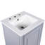 Meuble-lavabo de 20,3 po avec lavabo, tiroir fonctionnel, tablette de porte, porte à fermeture en douceur-439588754