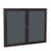 Enclosed Fabric Bulletin Boards Enclosed Cabinet Fabric Bulletin Board