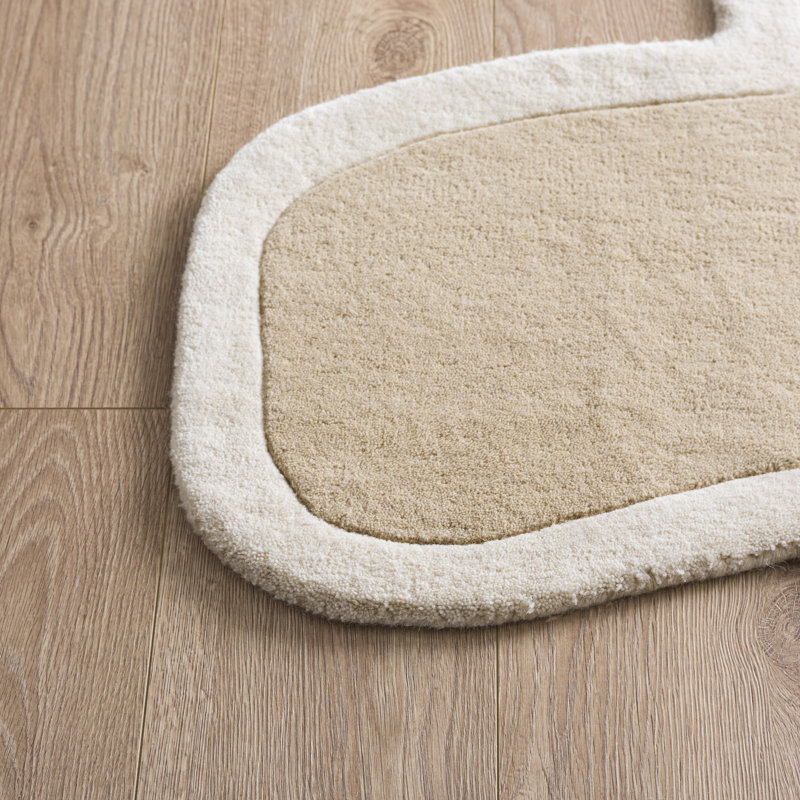 Krystyna Hand Tufted 85% Wool; 15% Cotton Rug, 5'-0" X 8'-0" Rectangle