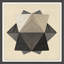 Translucent Form 3' Framed Graphic Art Print on Glass
