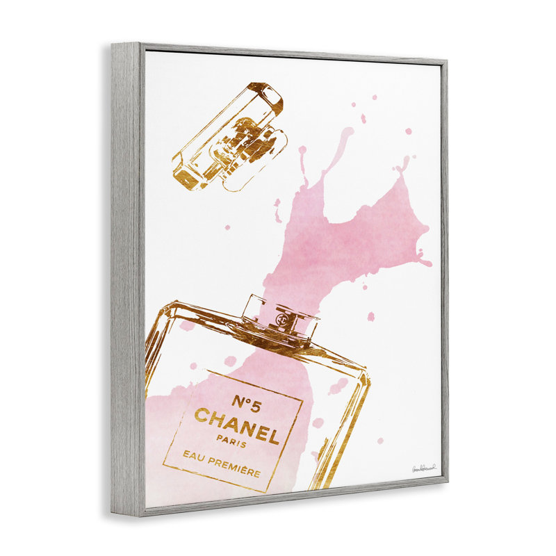 «Perfume Bottle Splash», impression, H 30 po x l 24 po, Estampe numérique Farmhouse