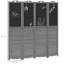 Paravent pliable avec tableau noir-1975548227