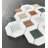 Eclipse Ming Green and Thassos White Marble Floor and Wall Tile-115747638