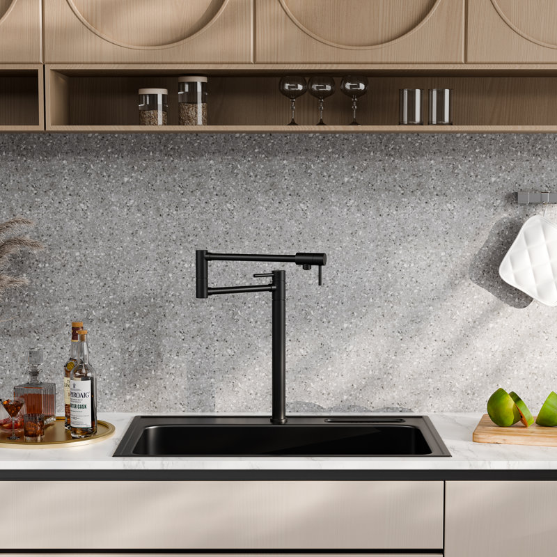 Dilon Kitchen Faucet, Matte Black