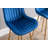 Amyris 30 inch Set of 2 Bar Stools,with Chrome Footrest Velvet Fabric Counter Stool Golden Leg Simple High Bar Stool-1403841612-1394994263