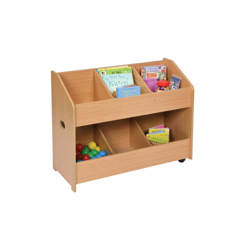 Manuel 80cm H X 92cm W Kids Bookcase, Beech