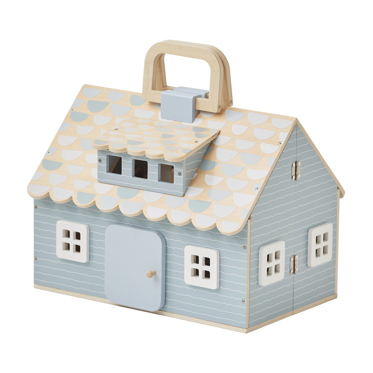 Olivia's Little World Quaint Portable Doll Cottage + Accessories for 3.5" Dolls