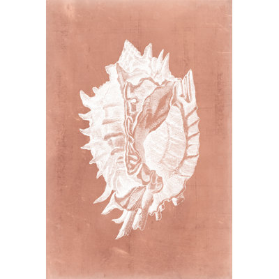 Nouveau Floral Design II - Wrapped Canvas Painting