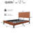 Sturdy Metal Platform Bed Frame with Under Bed Storage Perfect for Bedrooms-1677362892