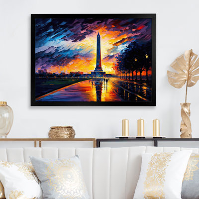 " Washington Skyline At Sunset I "