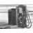 Old Gas Pump Monochrome Car White Polyester Placemat Decor