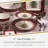 Spode Christmas Tree 2-Tiered Dessert Server Set - Tartan Plaid