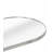 Silver 63 x 20IN Pill Shaped Full Lenghth Mirror or Bathroom mirror