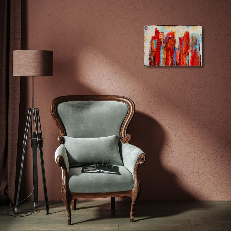 Art sur toile tendu avec Lark Manor ™ Ashley, Erin Gallery: District 8, H 14 po x l 18 po