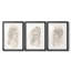 Bustes grecs IV - reproduction encadrée sur mesure de qualité supérieure mate - 3 pièces-2010529630-2010529628