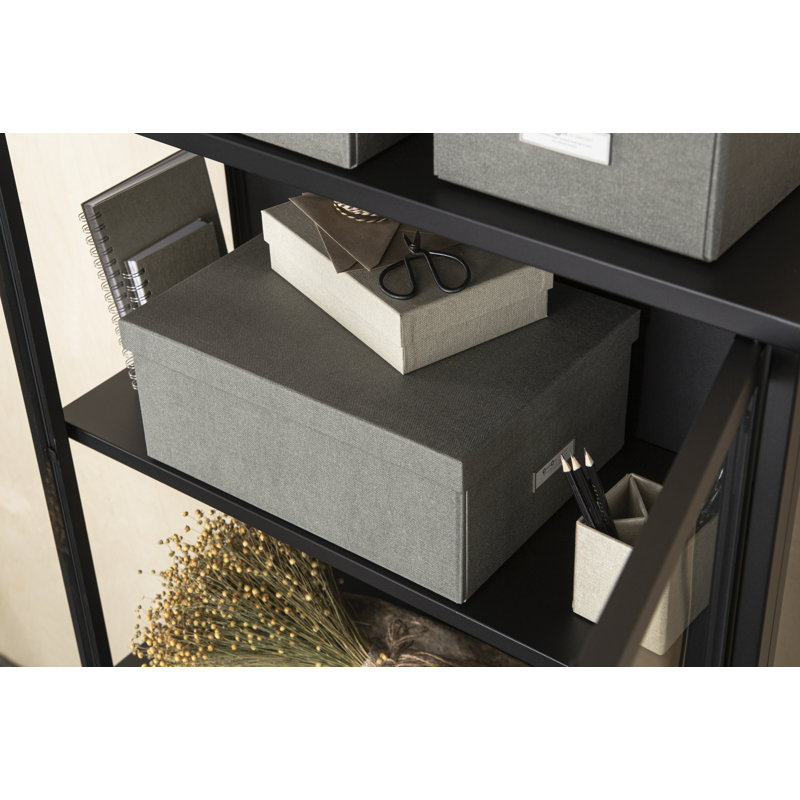 Boîte de rangement pliable Bigso Katia KD - Boîte de rangement pour photos, Gris