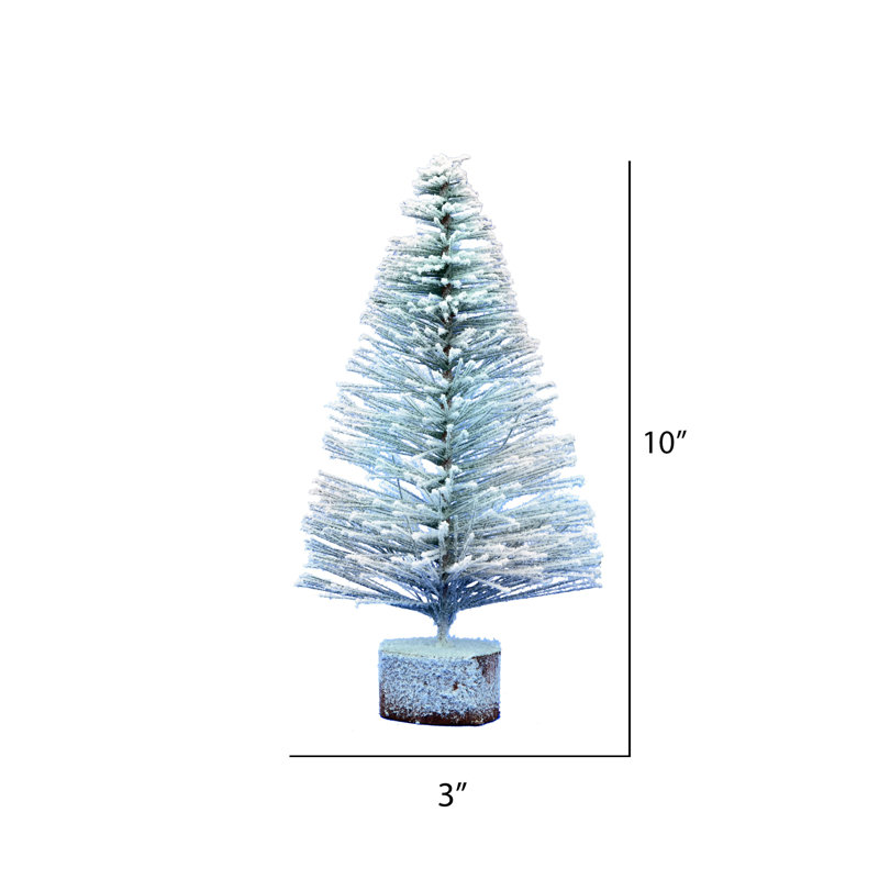 Arbre de Noël artificiel de table Village, 0,83 pi