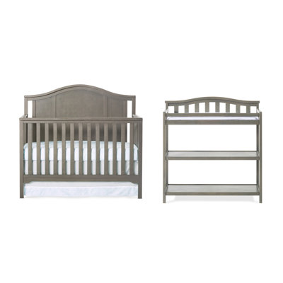 Hampton Convertible 2 -Piece Nursery Furniture Set