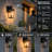 Cosimo 1-Light Aluminium Motion Sensor Outdoor Wall Light for Wet Location