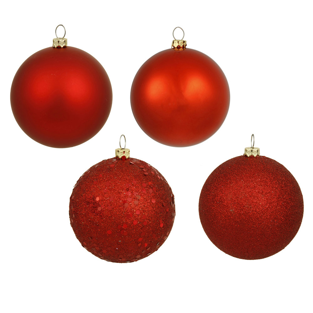 Three Posts™ 3" Shatterproof Bauble, Red