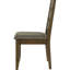 Chaises de salle à manger Knotty Nutmeg and Grey Ladderback (2) - Rustic Grace For Eat-In Space