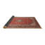 Tapis rouge/beige/brun traditionnel-700305191