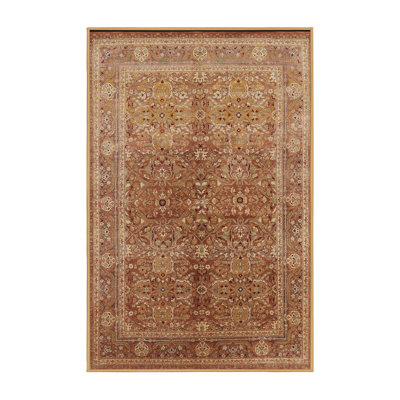 Tapis ivoire / brun clair Roi