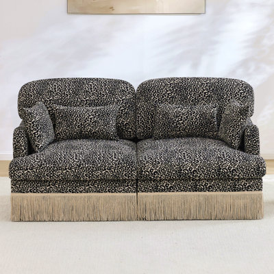 Canapé Comfy Chenille Leopard