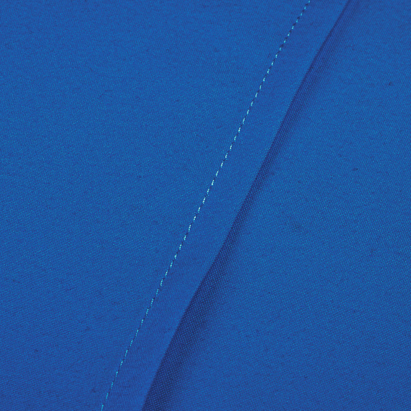 Drap plat seulement, drap de dessus en microfibre brossée 1800 - NTBAY, Drap plat pour lit simple TG, Bleu royal