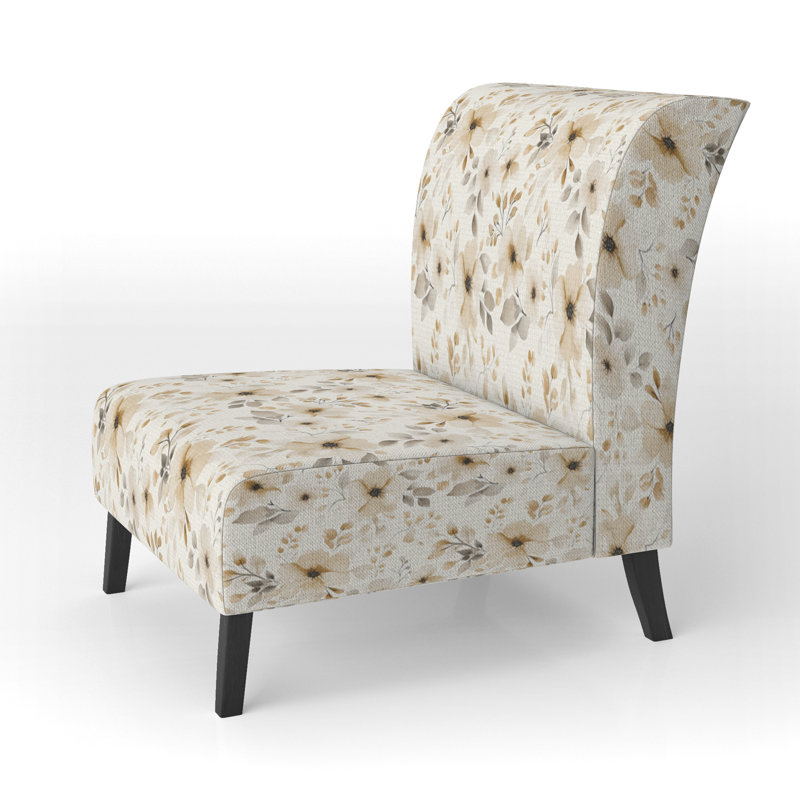 Fauteuil de chambre French Country, Pantoufle sans accoudoirs