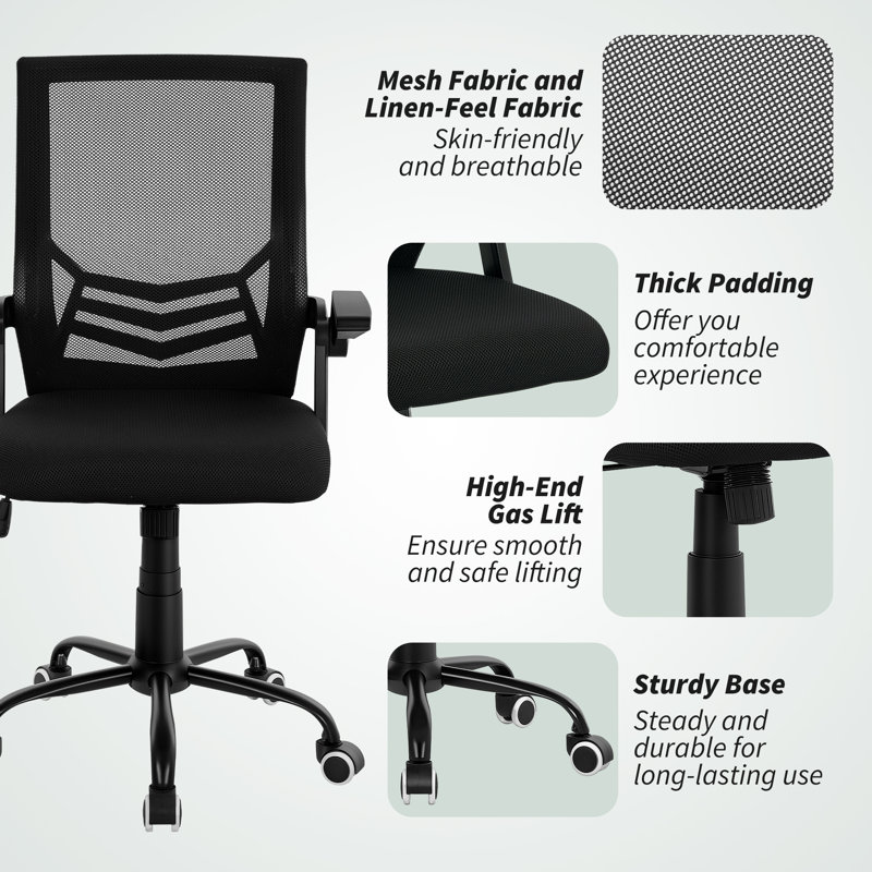 Desk Chair, Black