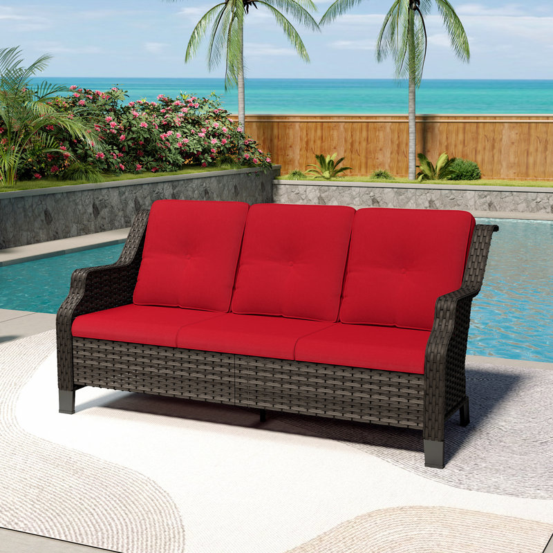 Berns 73 po de largeur, Rouge