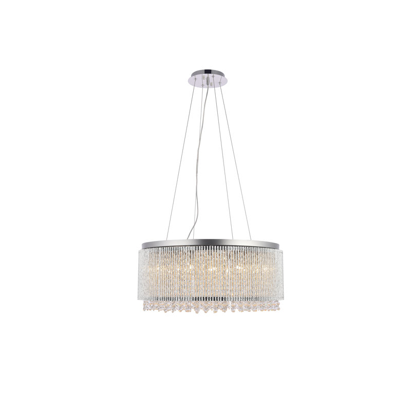 Downes 14 - Light Dimmable Drum Chandelier