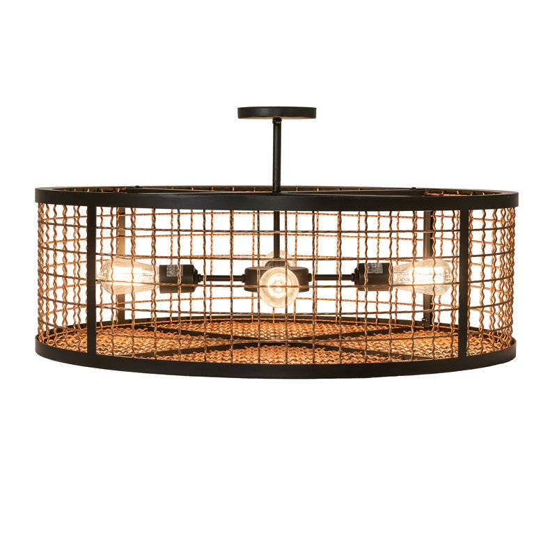 Jesenof 4 - Light Semi Flush Mount, 15" H x 30" W x 30" D