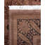 Overdyed Hand-Knotted Wool Modern-Contemporary Brown Area Rug 6' 2" x 6' 2"
