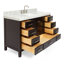 Meuble-lavabo simple 54 po avec plateau en marbre Cambridge-88398634