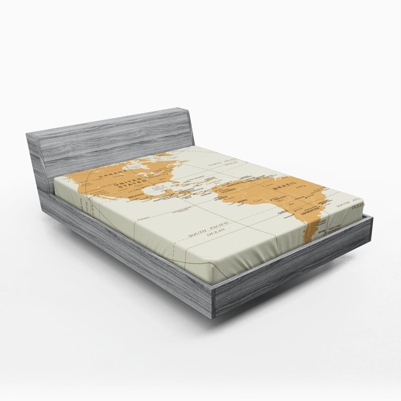 Microfiber Fitted Sheet, Queen Fitted Sheet