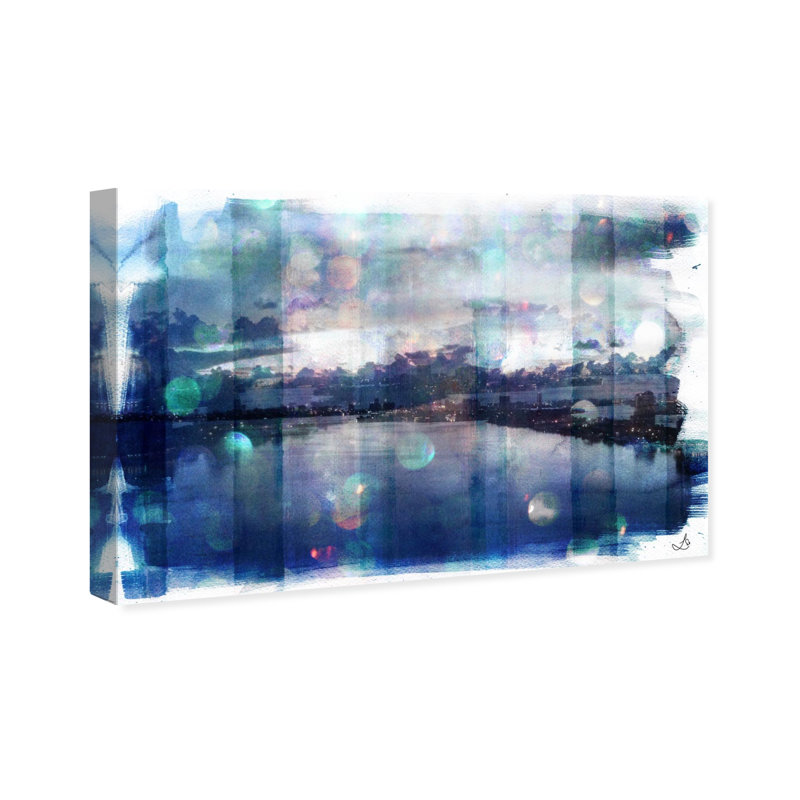 «Miami Morning», reproduction d'impression sur toile, H 36 po x l 54 po