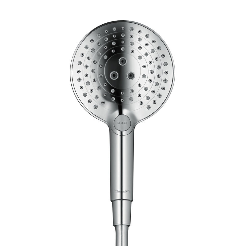 Raindance S Powder Rain Handheld Shower Head with Select, 1.75 GPM, Polished Nickel
