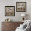 Ensemble de 2 peintures sur toile encadrées-86450446