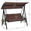 3 Person Porch Swing with Canopy