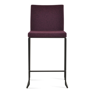 Aria Stackable Bar & Counter Stool in Wool