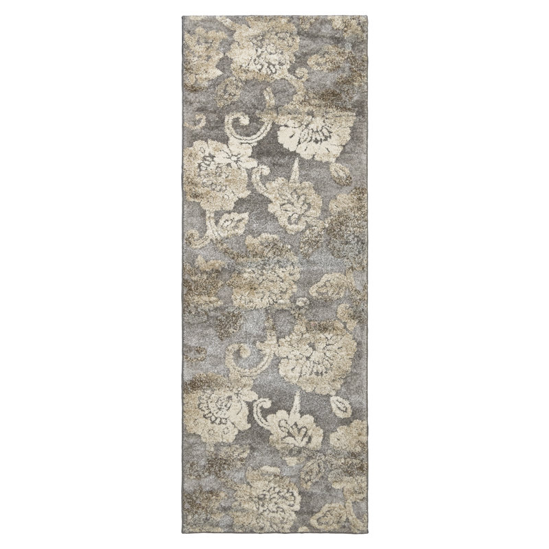 Tapis gris Avenue 33, Rectangle 2 pi 2 po x 6 pi