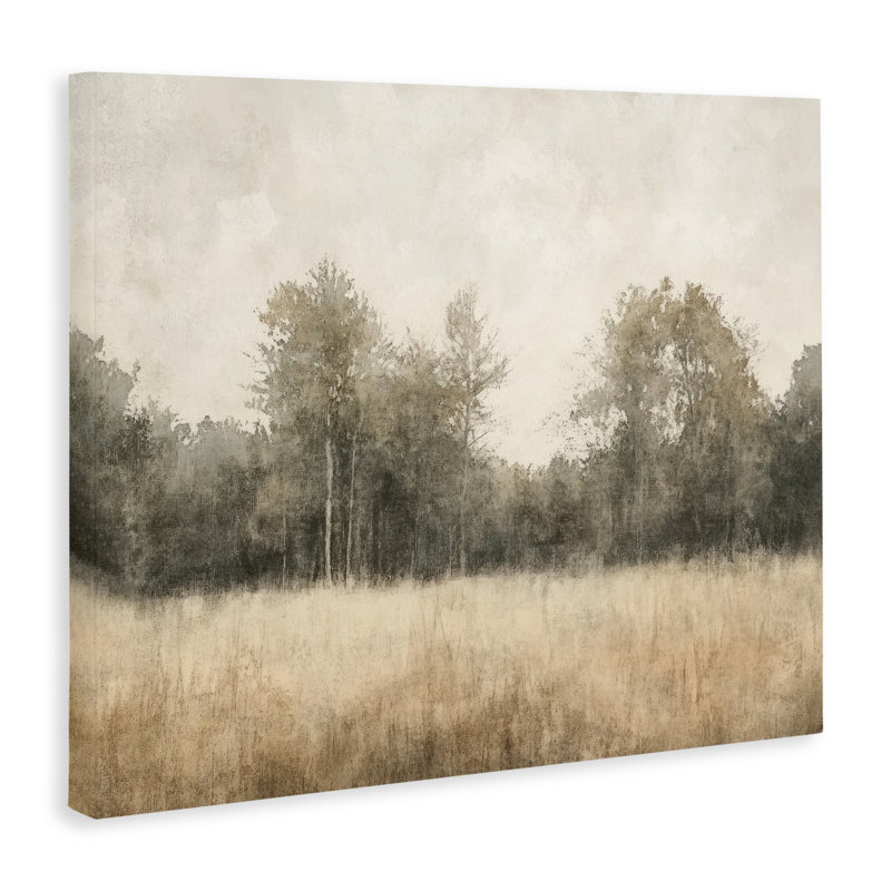 «Neutral Watercolor Woodland», conception de Mona Grace, H 16 po x l 20 po