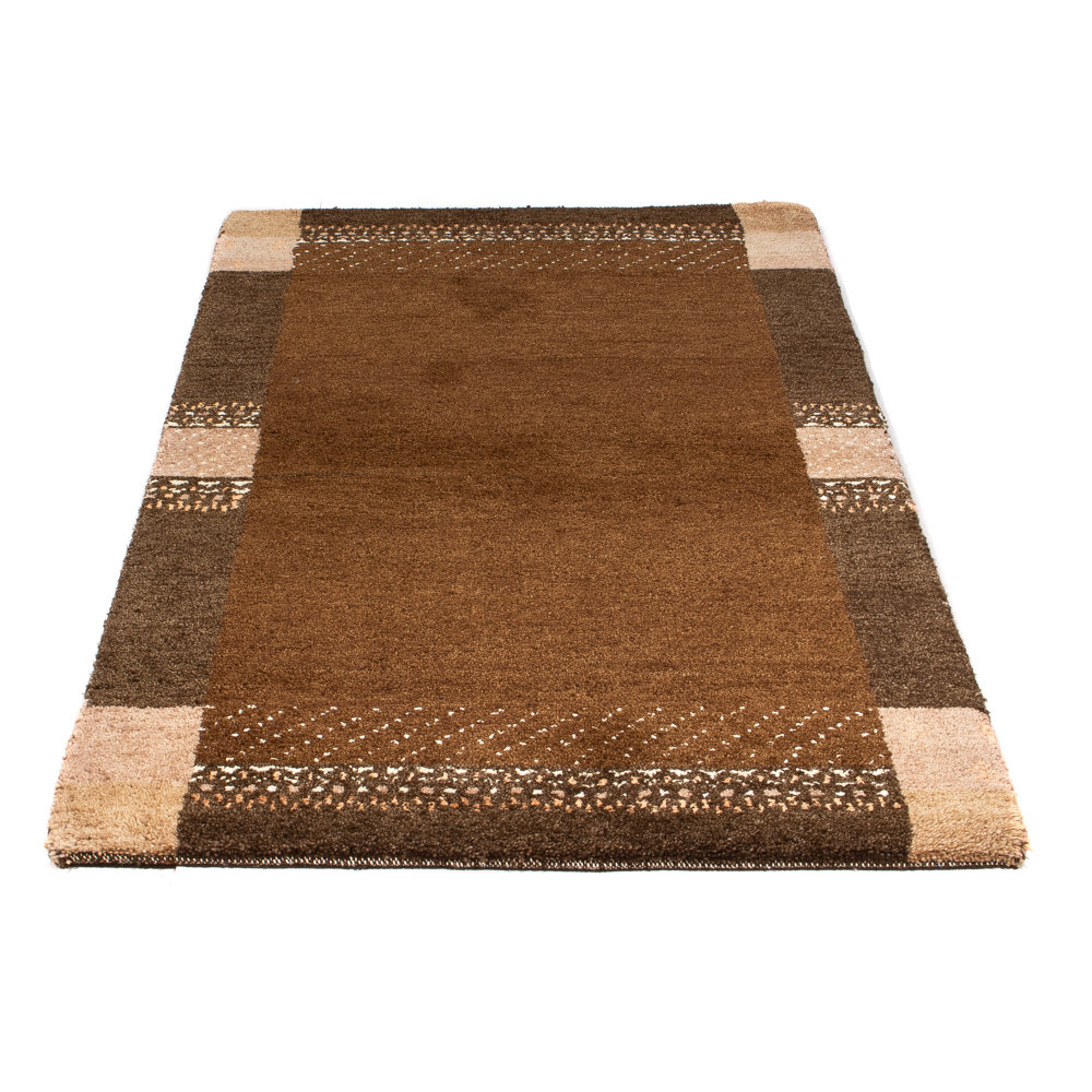 Morgenland Gabbeh Teppich - Indus - 160 x 90 cm - braun